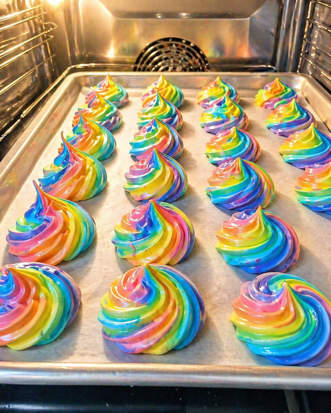 Baking Meringue Cookies