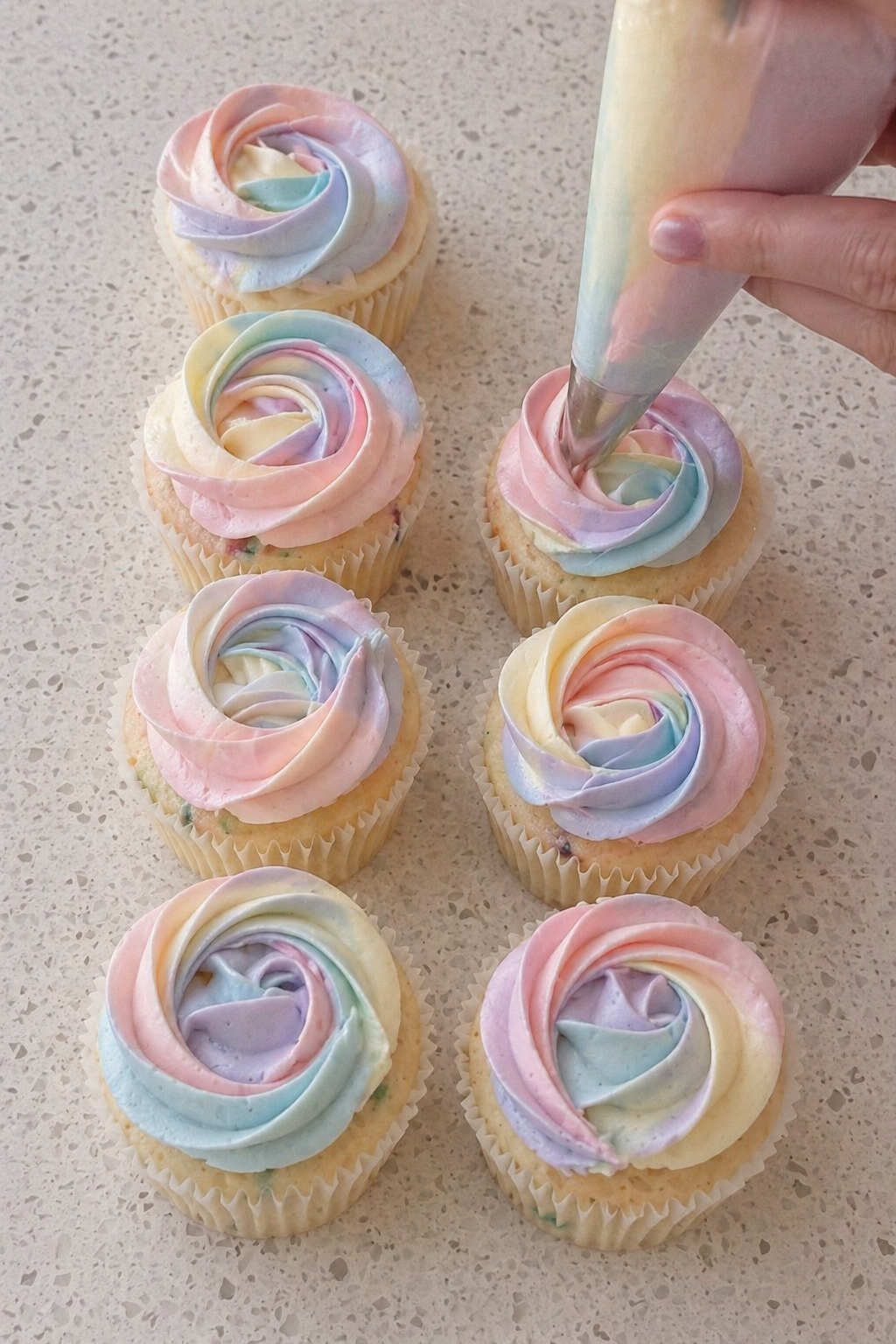 Frosting Pastel Rainbows